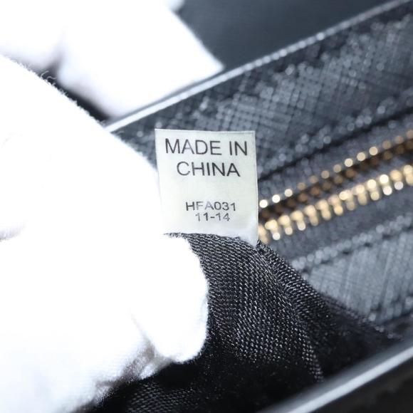 TORY BURCH Chain Shoulder Bag Leather Black Auth 124109 - Picture 12 of 16